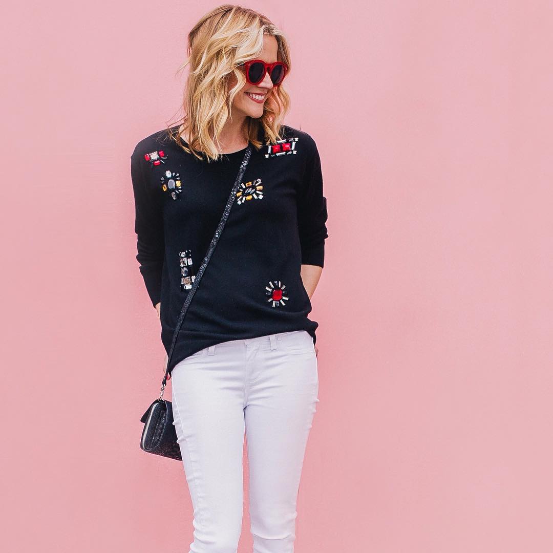 My case for white denim on the blog today ootdhellip My case for white denim on the blog today ootdhellip