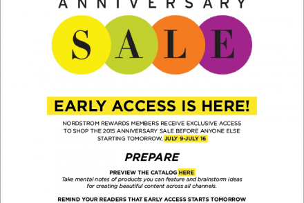 Nordstrom Early Access