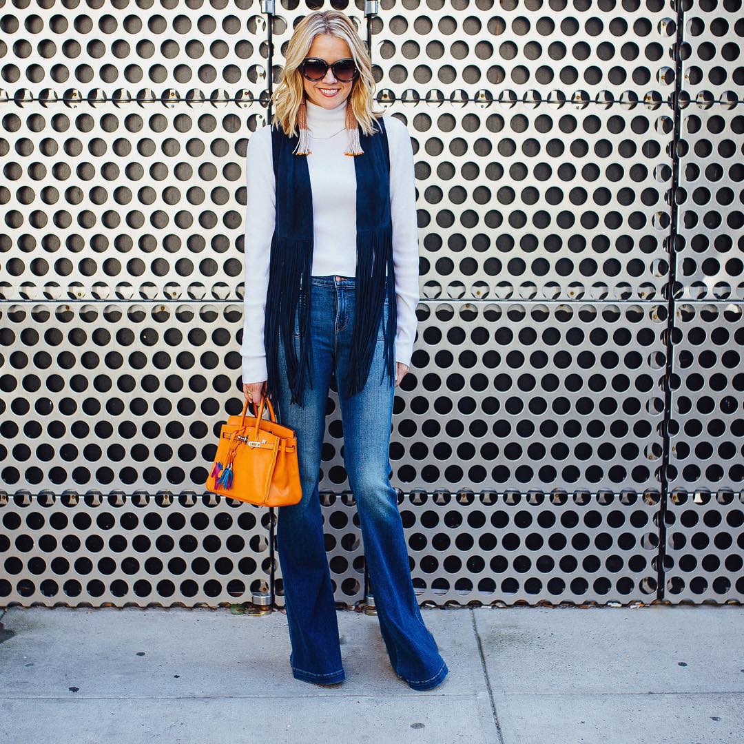 Fringe  flares ontheblog newoutfitpost wiw styleblogger casualchic falloutfits ootdhellip